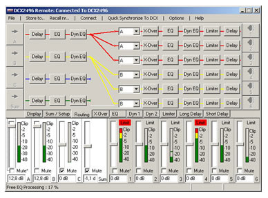 behringer ultradrive pro dcx2496 crossover software mac